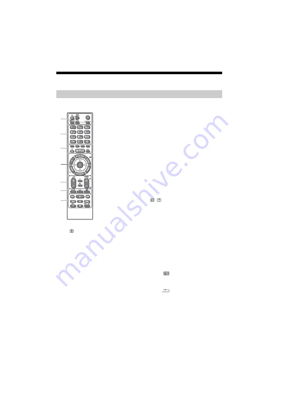 Sony 49X8005C Reference Manual Download Page 196