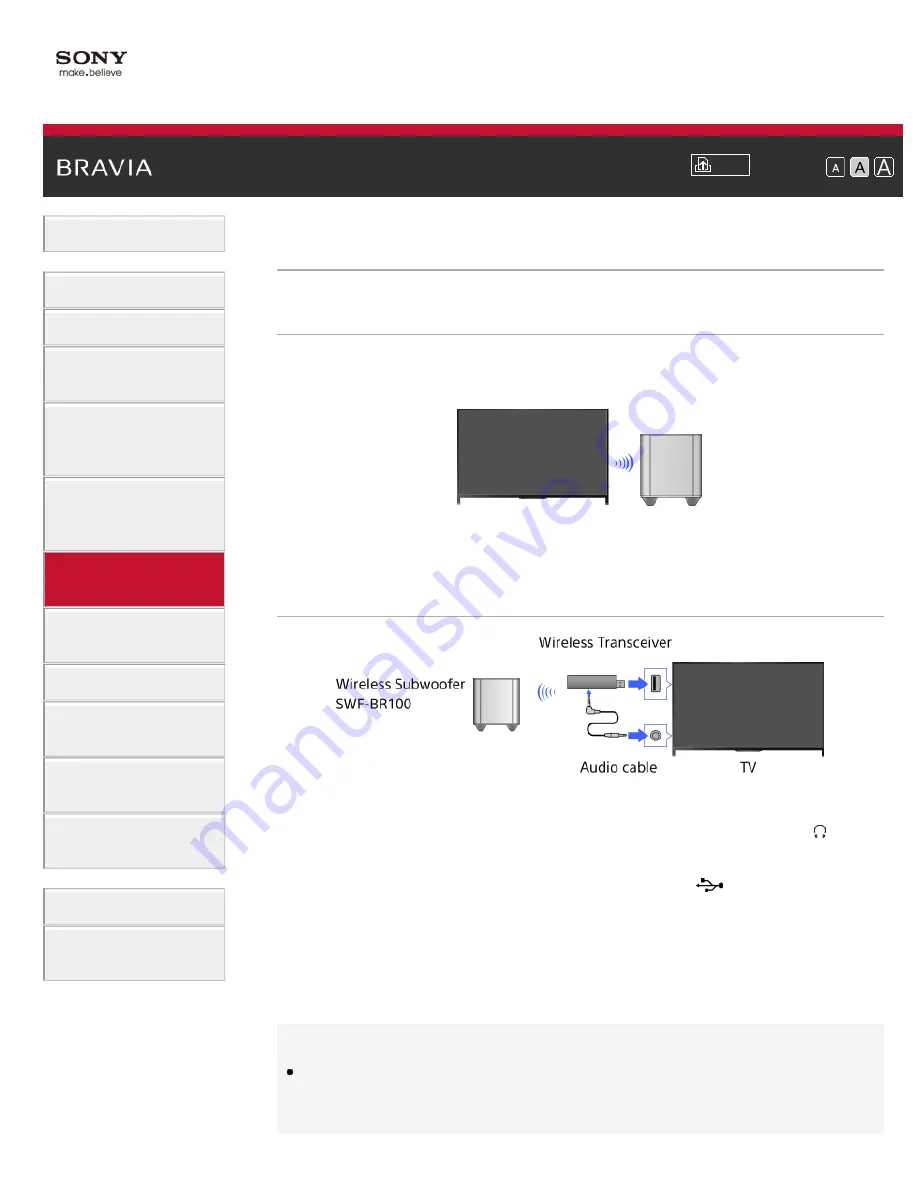 Sony 49X850B Manual Download Page 118