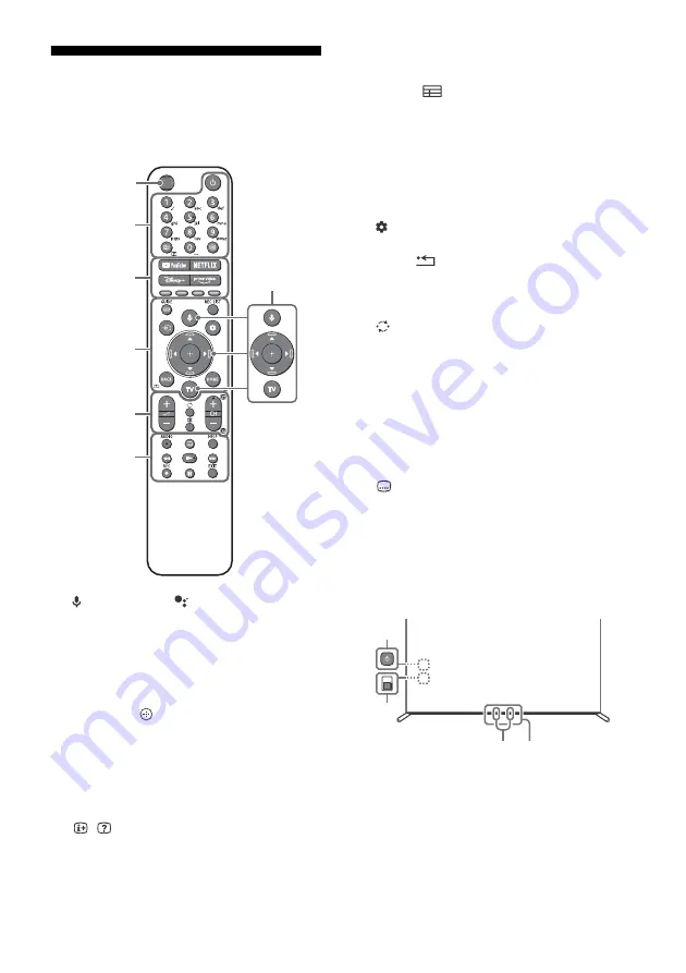 Sony 65X9 J Series Reference Manual Download Page 156