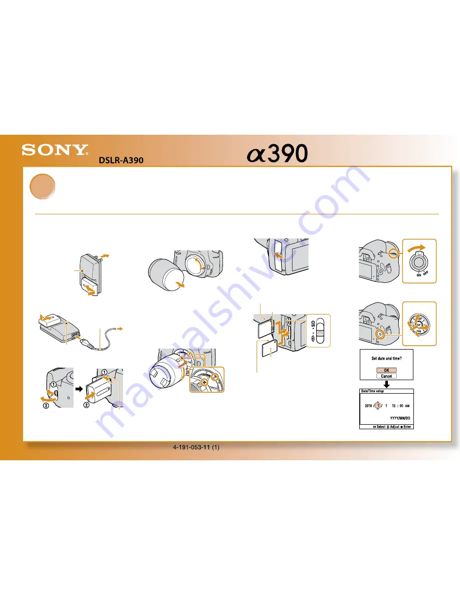 Sony A390L2LENSKIT Instruction Manual Download Page 171