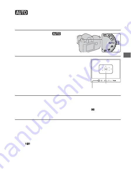 Sony A900 - Alpha 24.6MP DSLR Camera Instruction Manual Download Page 49