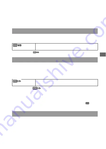 Sony A900 - Alpha 24.6MP DSLR Camera Instruction Manual Download Page 87