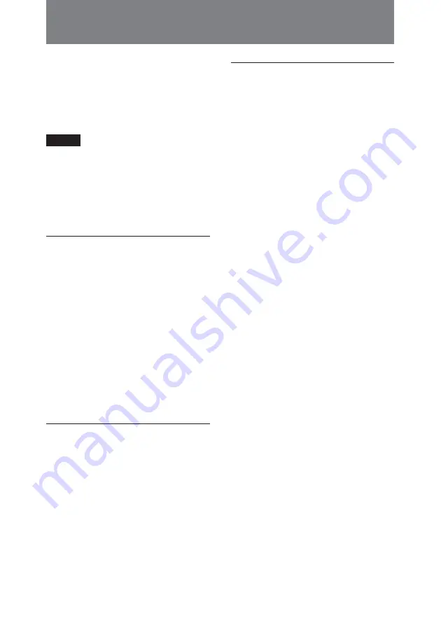 Sony AC-DN10 Operation Manual Download Page 8