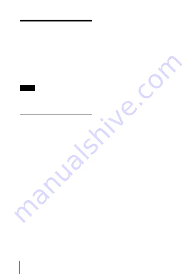 Sony AC-DN10A Operating Instructions Manual Download Page 8