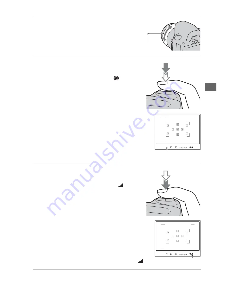 Sony Alpha DSLR-A290 Instruction Manual Download Page 49