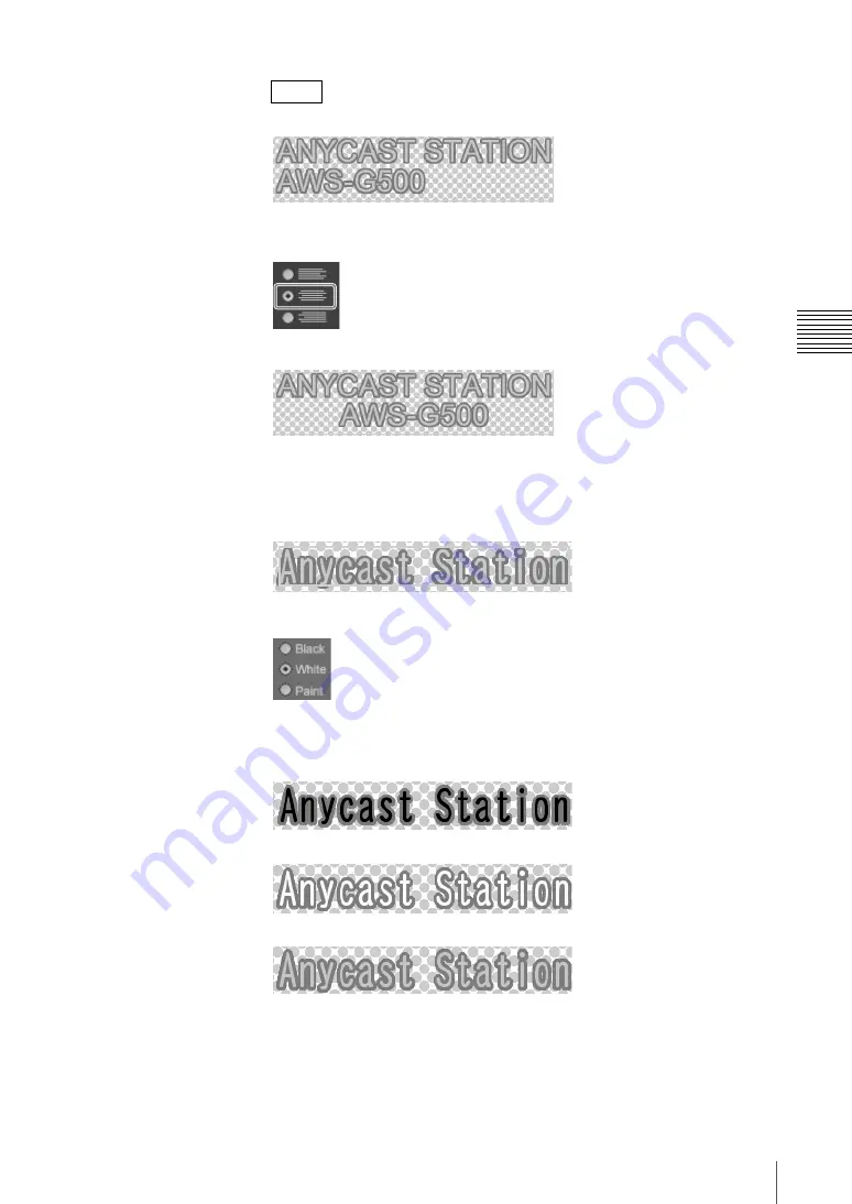 Sony Anycast station AWS-G500 Скачать руководство пользователя страница 135