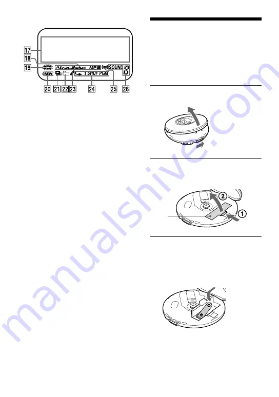 Sony ATRAC CD WALKMAN NE320 (Spanish) Manual Del Usuario Download Page 10