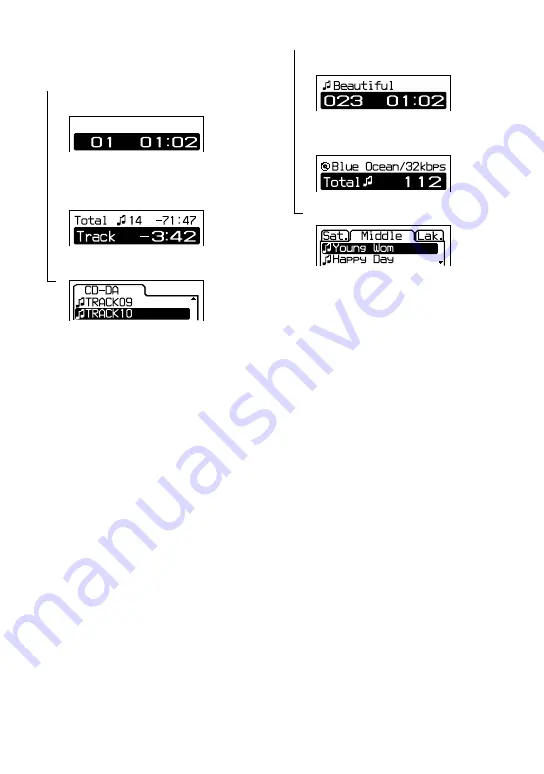 Sony ATRAC CD WALKMAN NE320 (Spanish) Manual Del Usuario Download Page 82