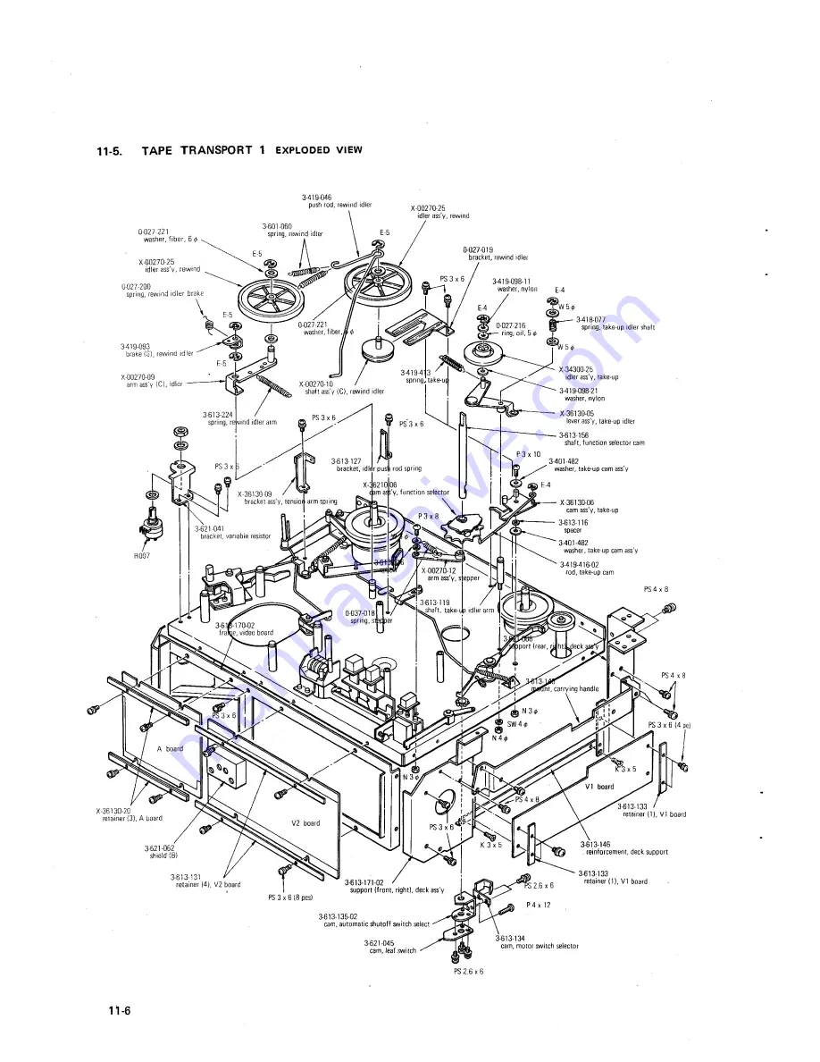 Sony AV-3600 Service Manual Download Page 88