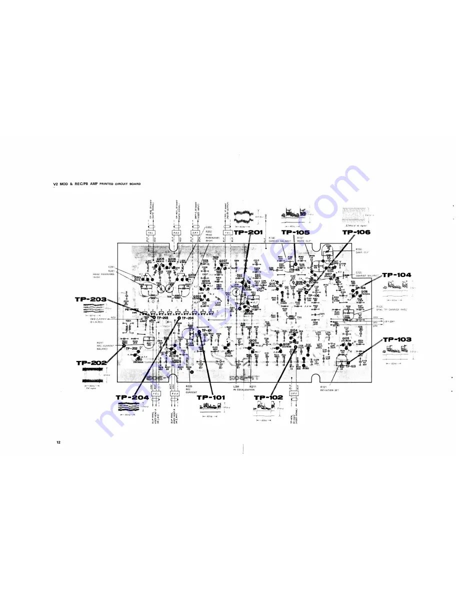 Sony AV-3600 Service Manual Download Page 106