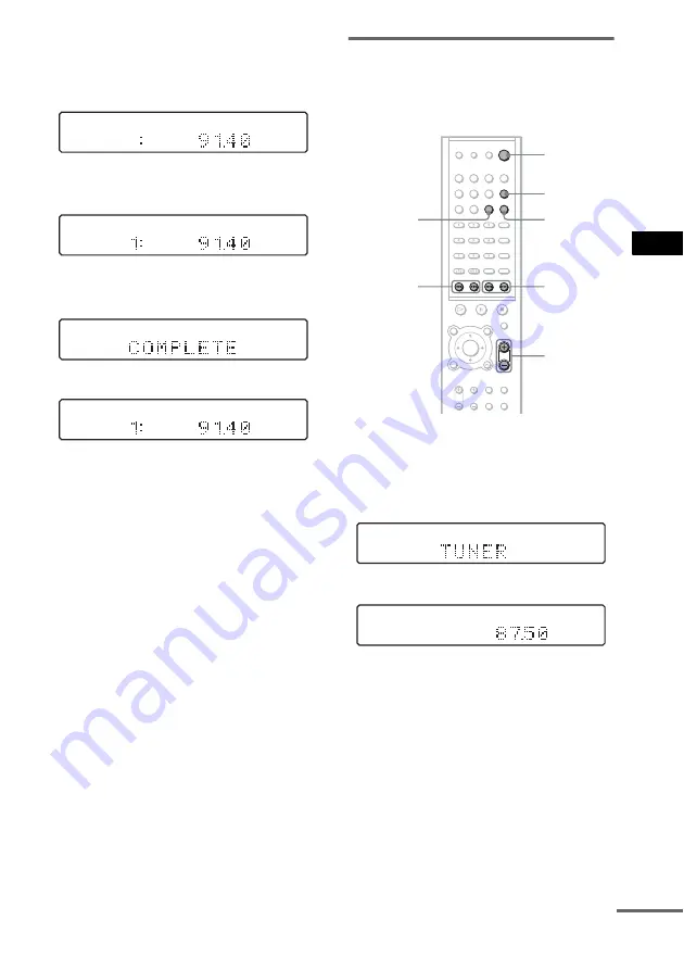 Sony AVD-S500ES - Dvd Player/receiver Operating Instructions Manual Download Page 63