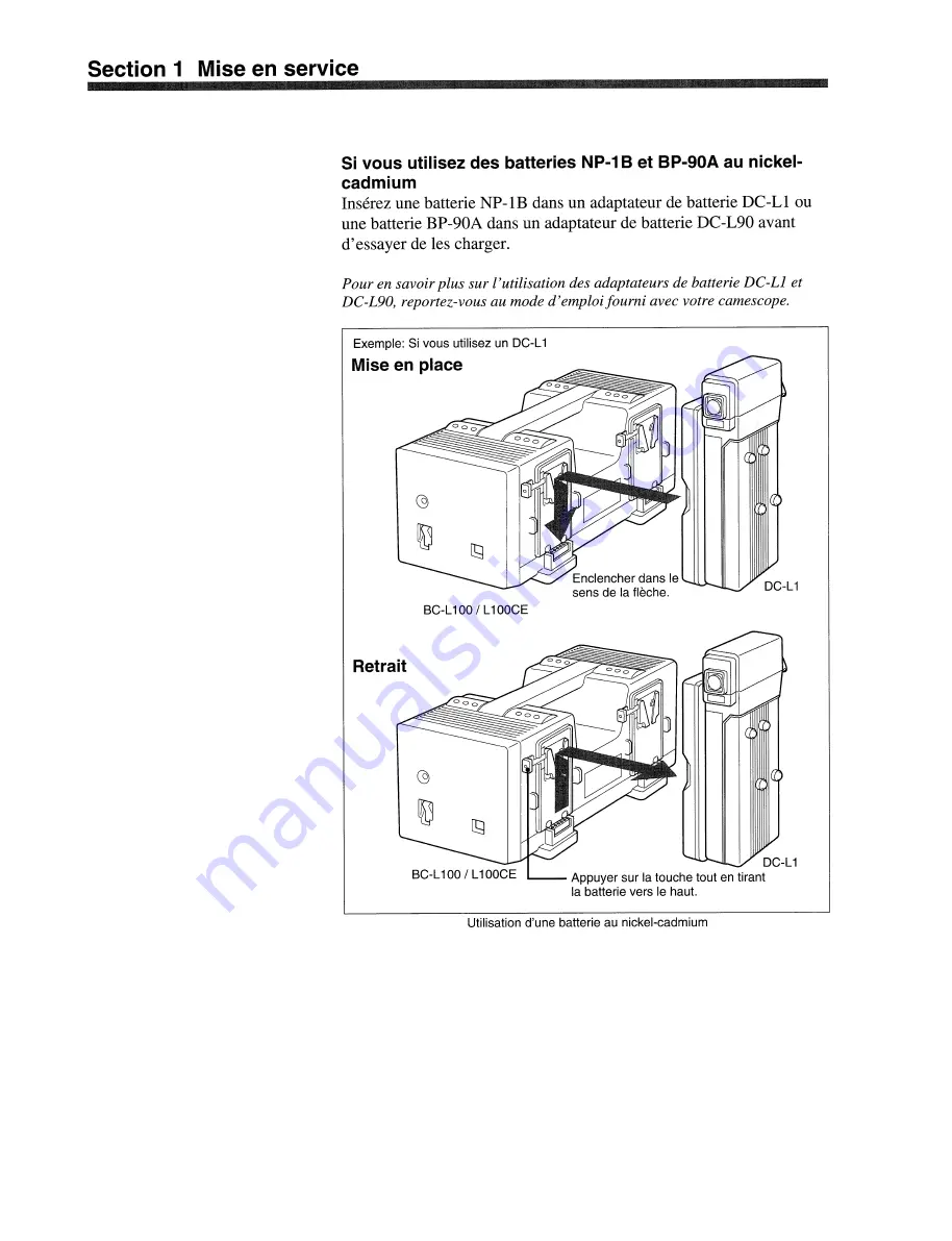 Sony BC-L100 Скачать руководство пользователя страница 26