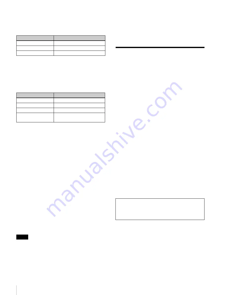 Sony BC-L500 Operation Manual Download Page 10