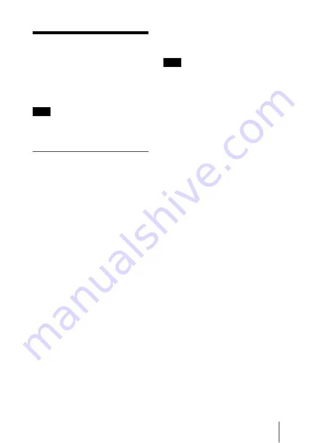 Sony BC-L70A Operation Manual Download Page 21