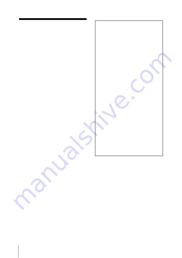 Sony BC-L70A Operation Manual Download Page 48