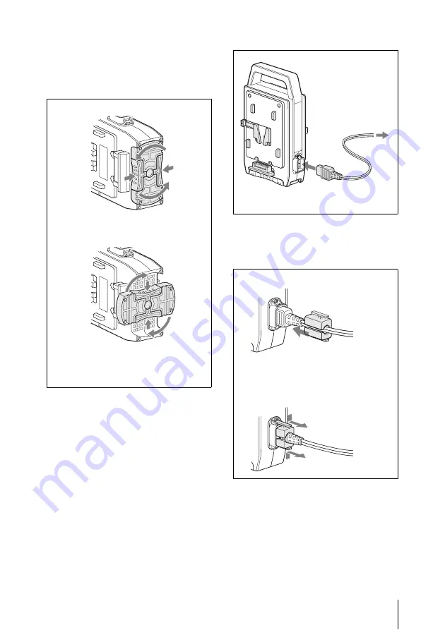 Sony BC-L70A Operation Manual Download Page 55