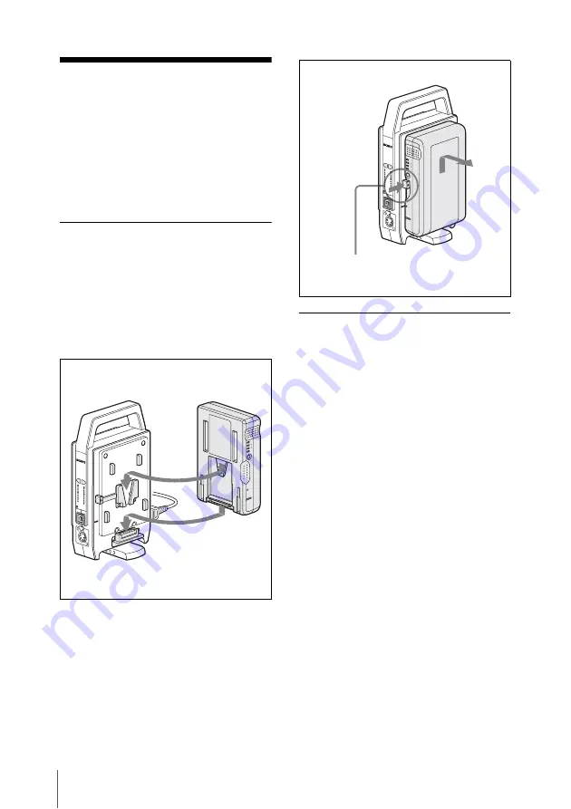 Sony BC-L70A Operation Manual Download Page 56