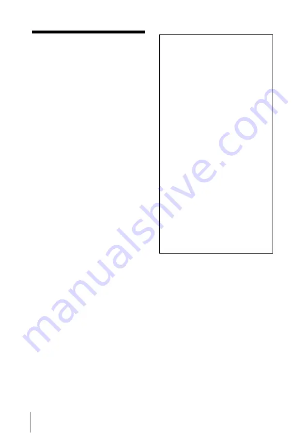 Sony BC-L70A Operation Manual Download Page 58