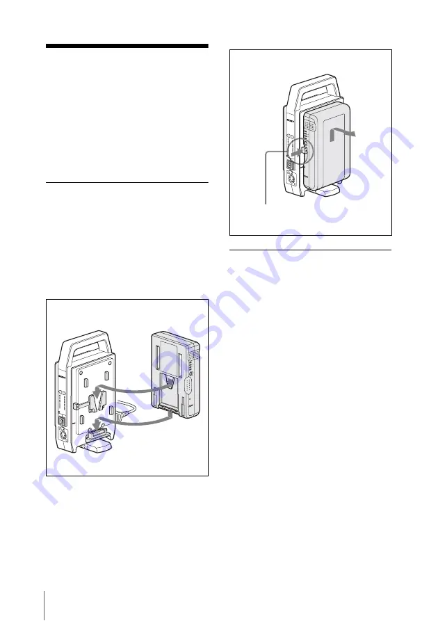 Sony BC-L70A Operation Manual Download Page 118