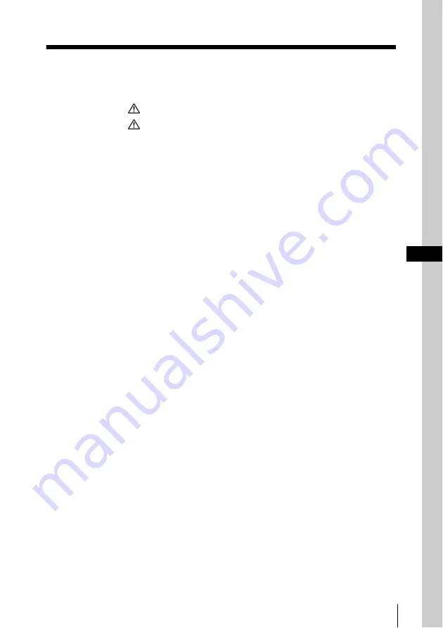 Sony BC-L90 Operation Manual Download Page 3