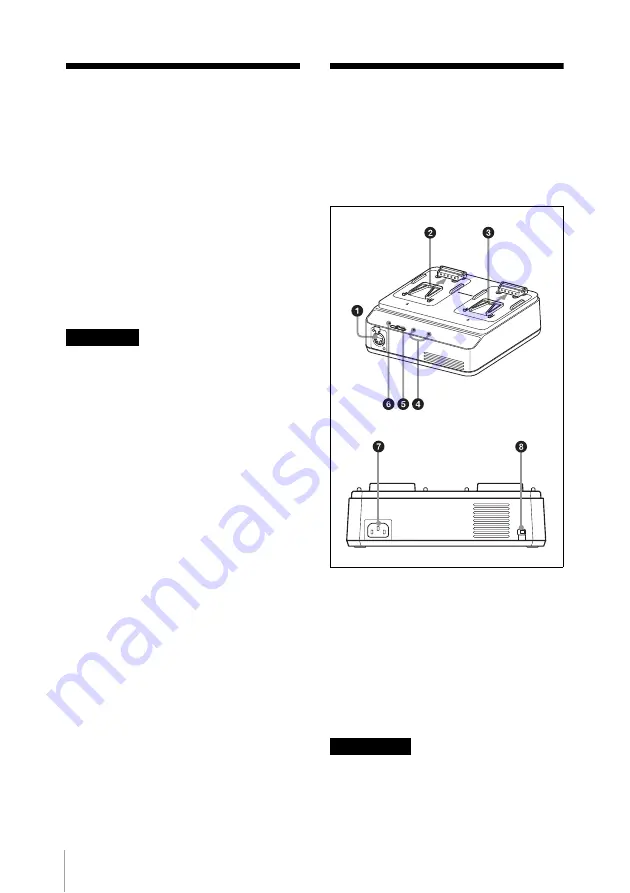 Sony BC-L90 Operation Manual Download Page 32