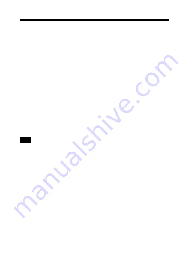 Sony BC-L90 Operation Manual Download Page 73