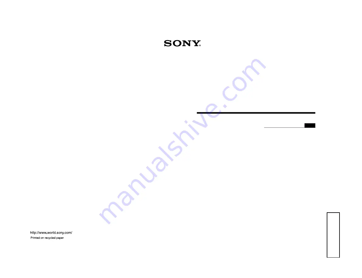 Sony BC-M50 Service Manual Download Page 7