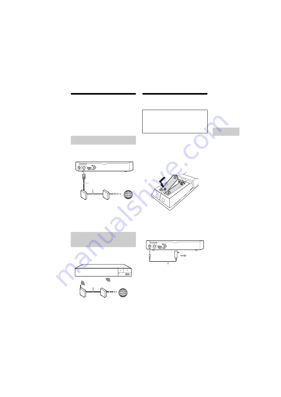 Sony BDP-BX370 Operating Instructions Manual Download Page 17