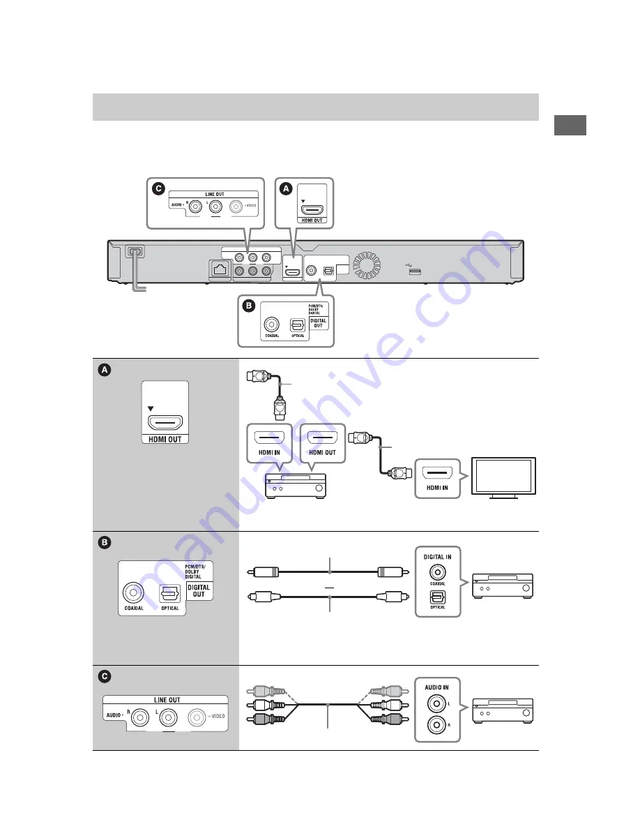 Sony BDP-BX57 - Blu-ray Disc™ Player Скачать руководство пользователя страница 13