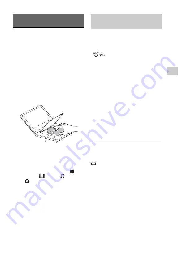 Sony BDP-SX1 Operating Instructions Manual Download Page 45