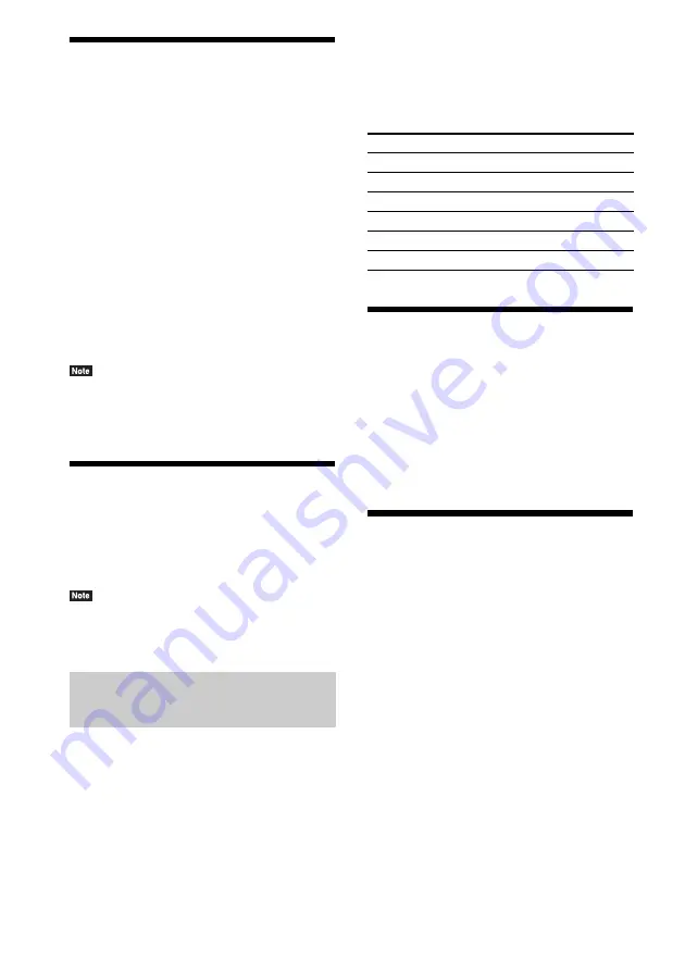 Sony BDV-EF220 Operating Instructions Manual Download Page 34