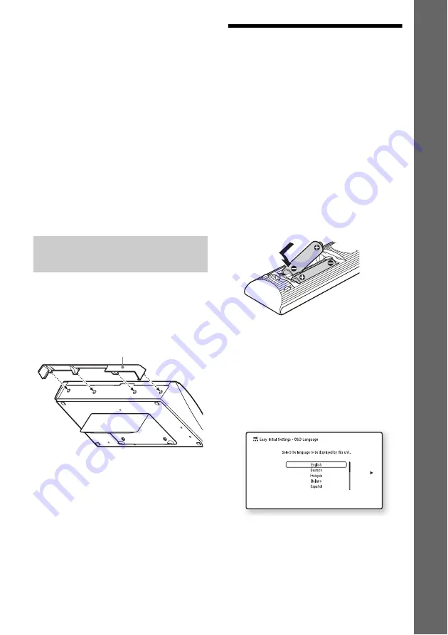 Sony BDV-NF620 Operating Instructions Manual Download Page 21