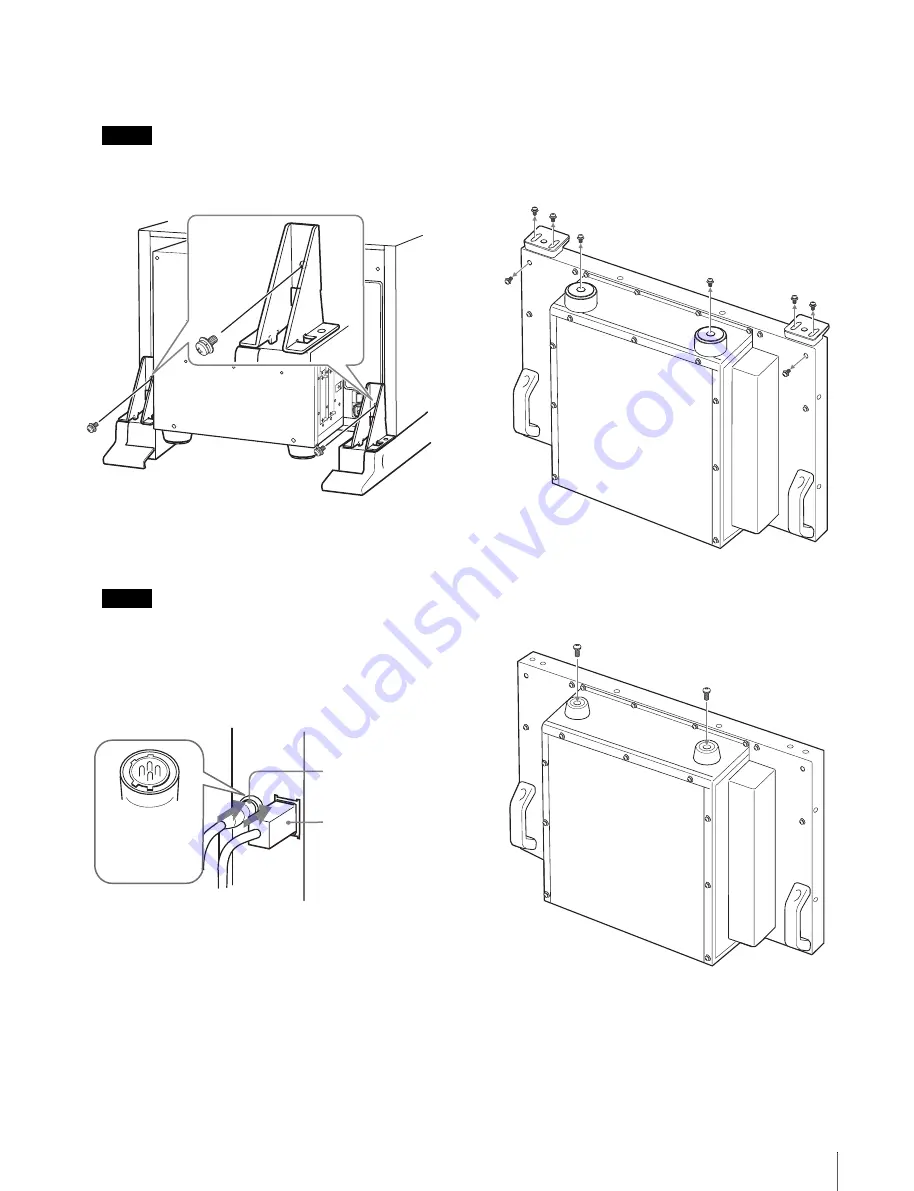 Sony BKM-38H Installation Manual Download Page 9