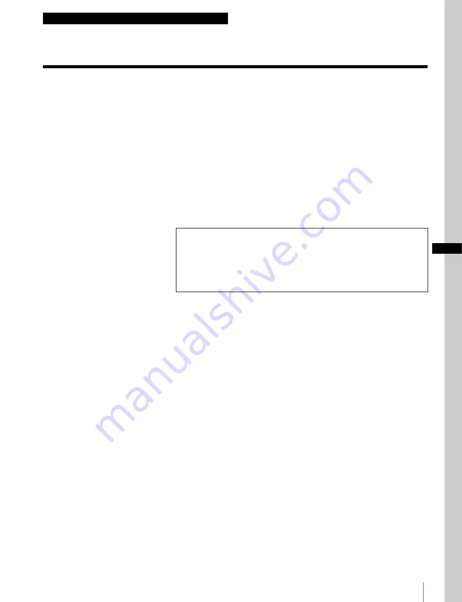 Sony BKM-38H Installation Manual Download Page 11