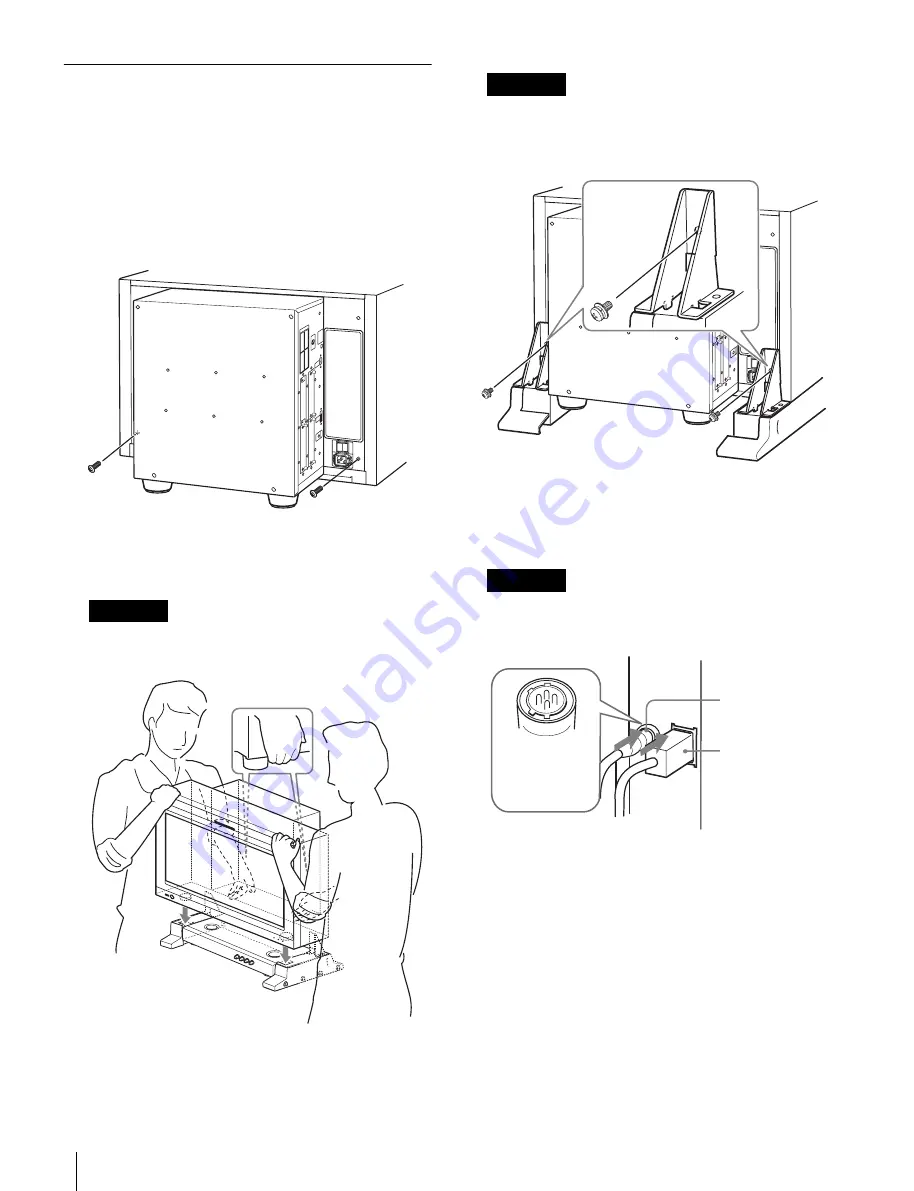 Sony BKM-38H Installation Manual Download Page 22