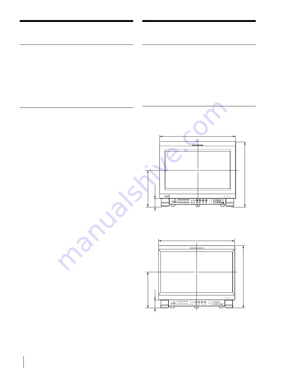 Sony BKM-38H Installation Manual Download Page 54