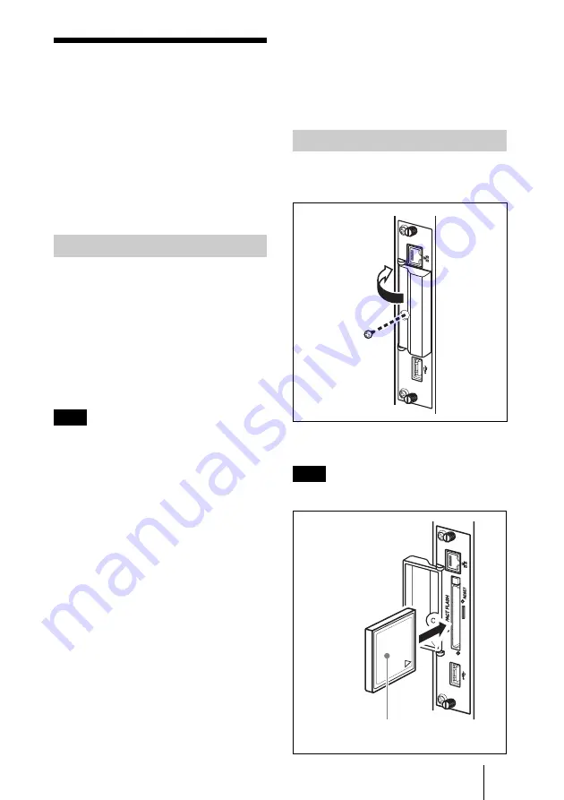 Sony BKM-FW50 Operating Instructions Manual Download Page 191