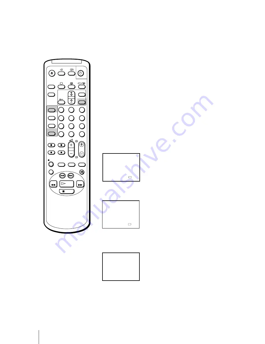 Sony Black Trinitron KV-14V5D Скачать руководство пользователя страница 34