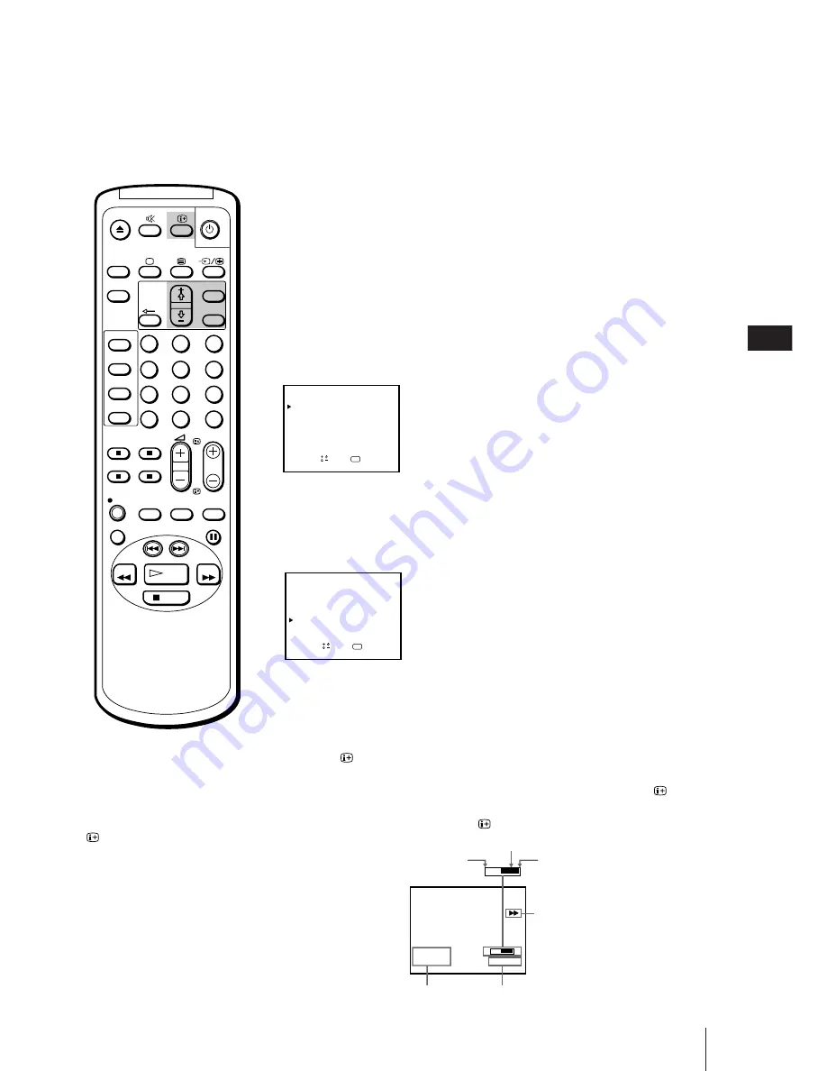 Sony Black Trinitron KV-14V5D Скачать руководство пользователя страница 75