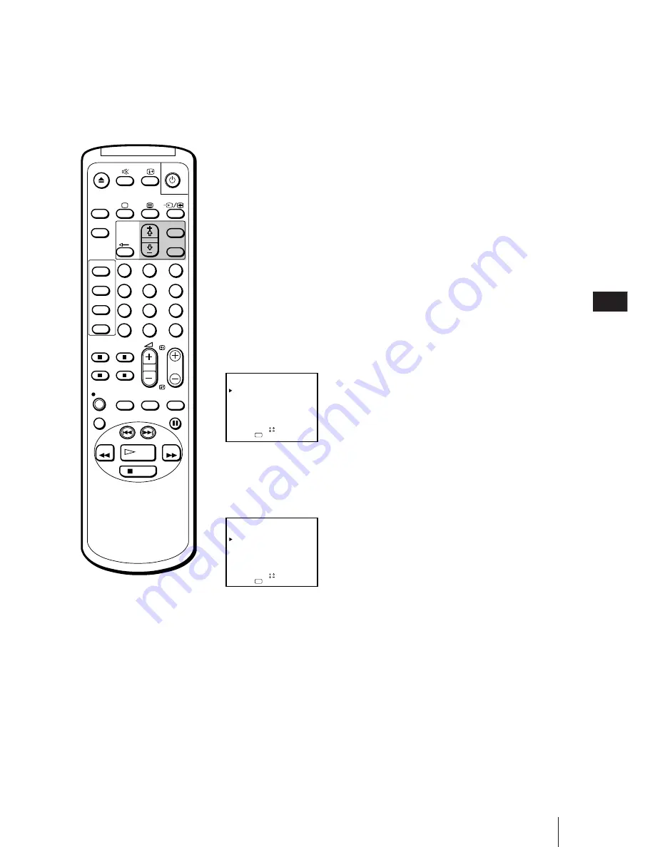 Sony Black Trinitron KV-14V5D Operating Instructions Manual Download Page 141