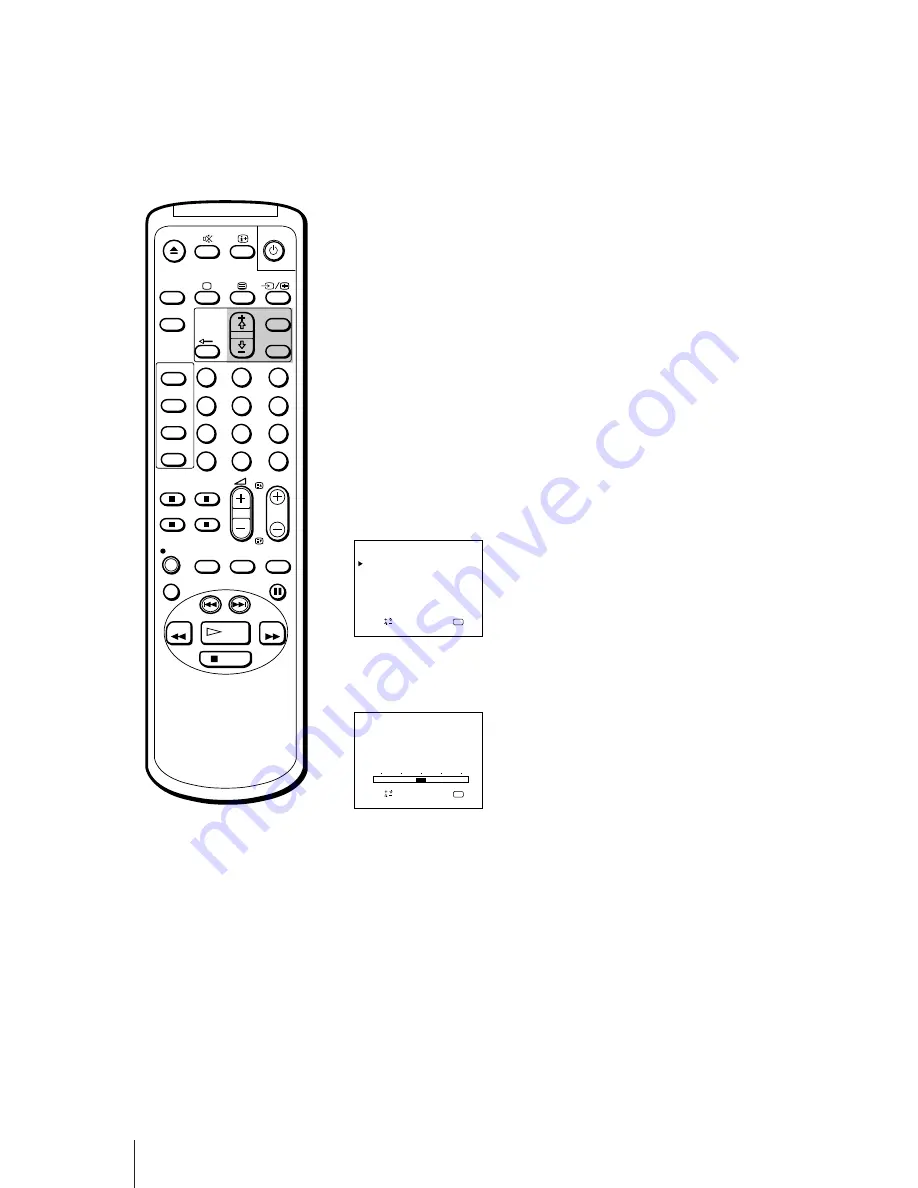 Sony Black Trinitron KV-14V5D Operating Instructions Manual Download Page 190