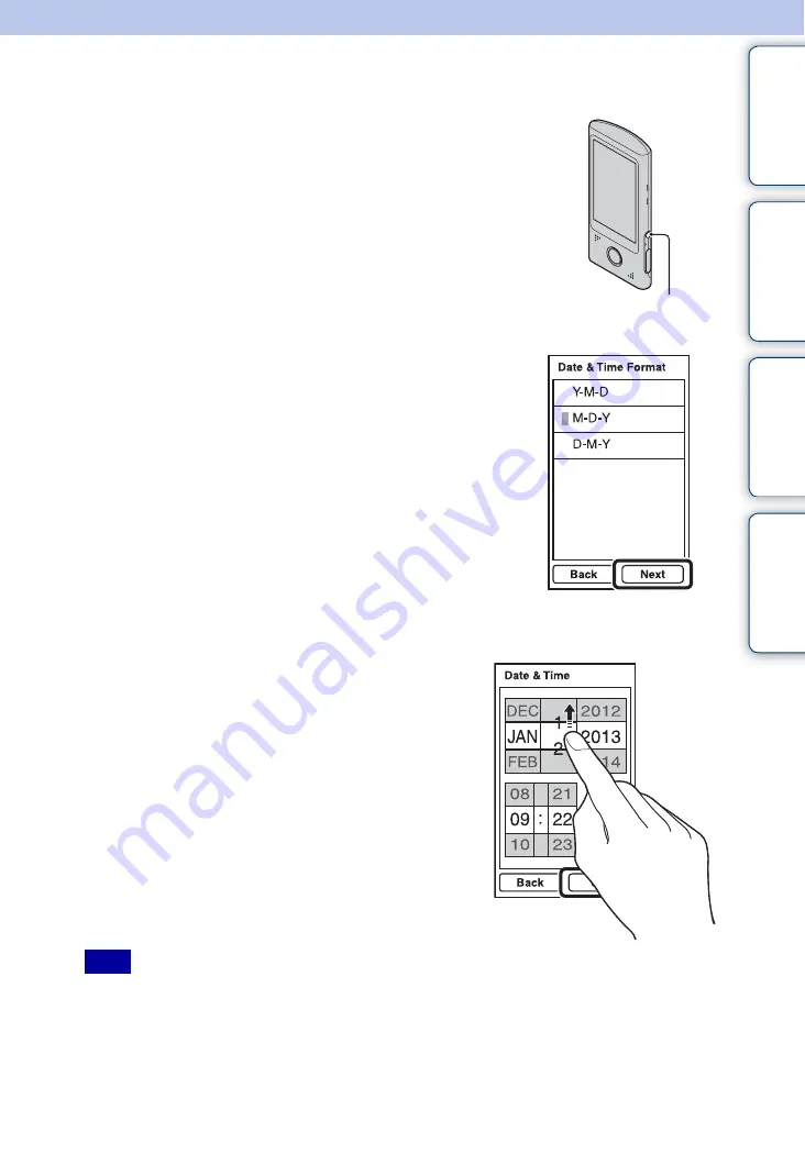 Sony Bloggie Live MHS-TS55/S Скачать руководство пользователя страница 25