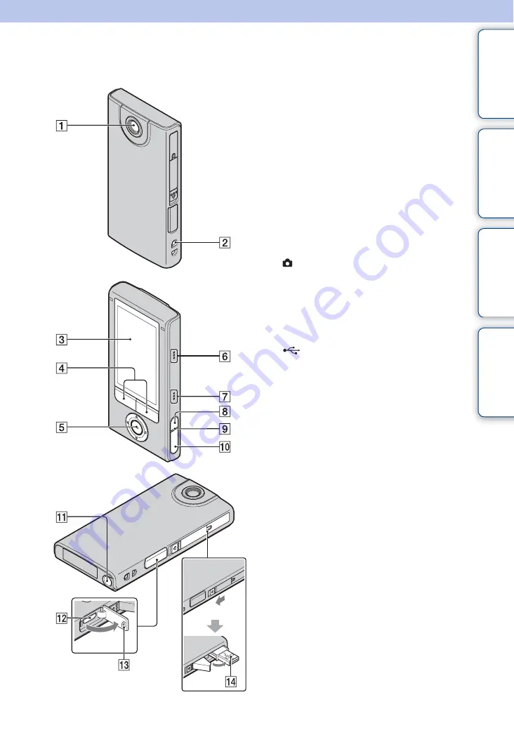 Sony Bloggie MHS-FS1 Скачать руководство пользователя страница 15