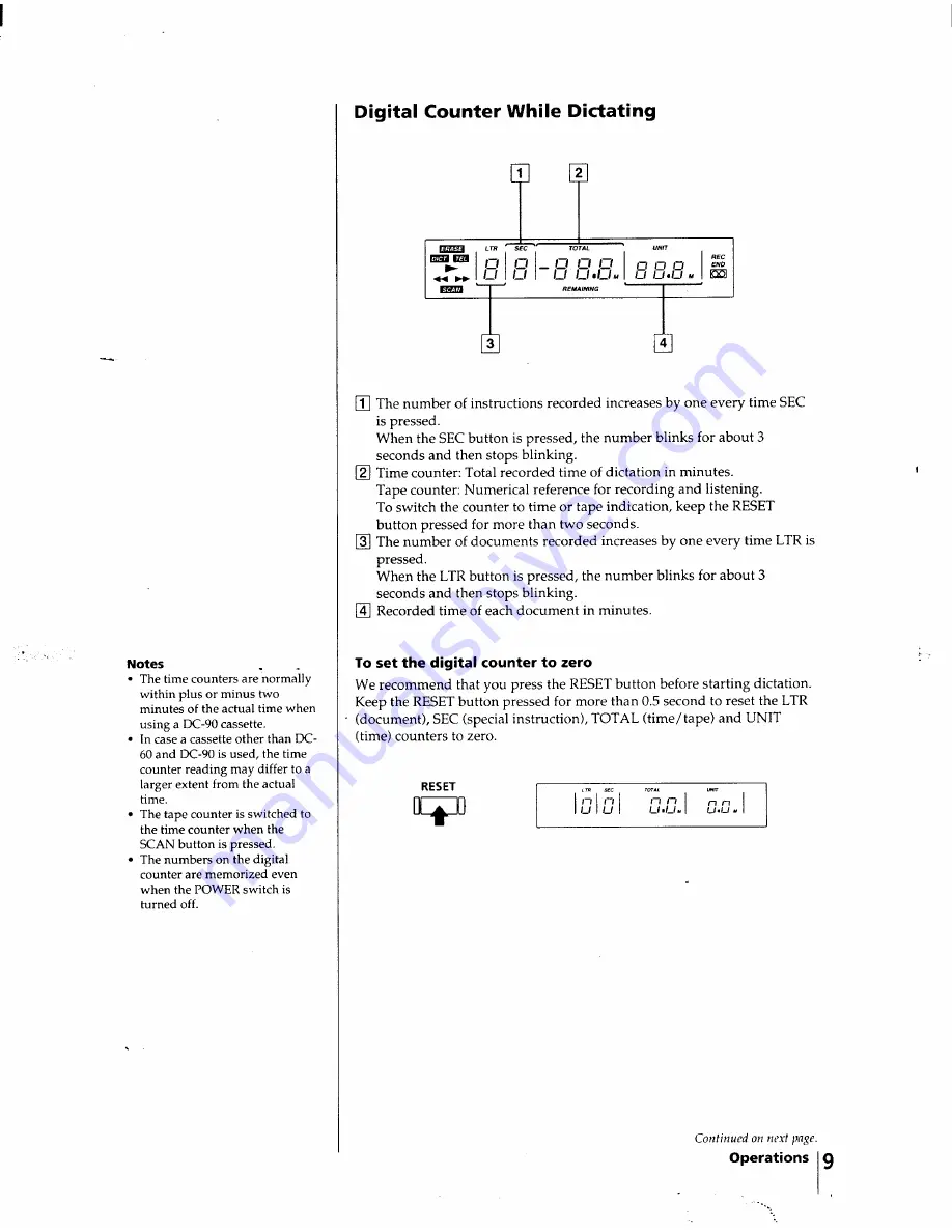 Sony BM-77T Скачать руководство пользователя страница 9