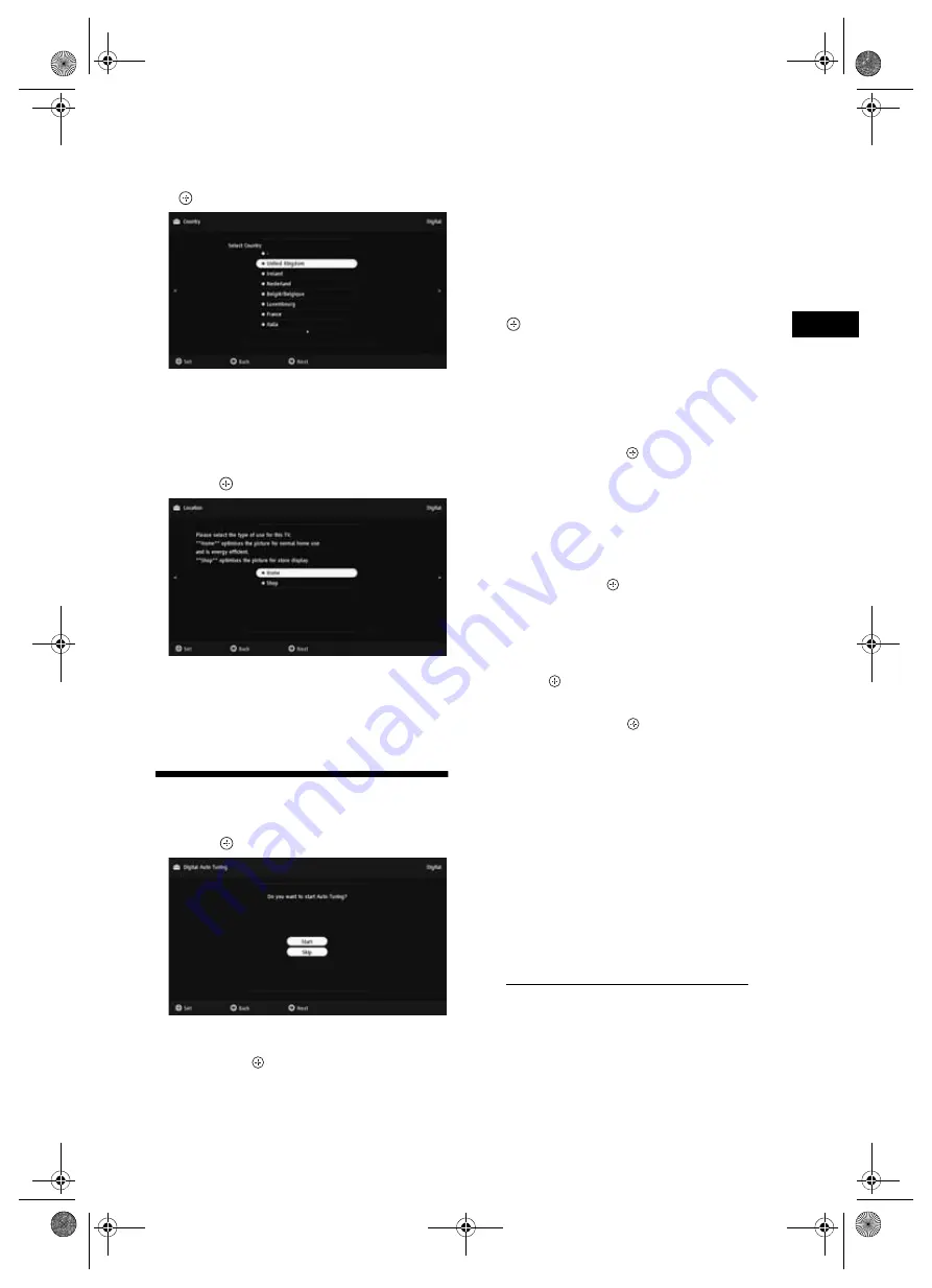 Sony BRAVIA 4-168-148-13(1) Скачать руководство пользователя страница 7