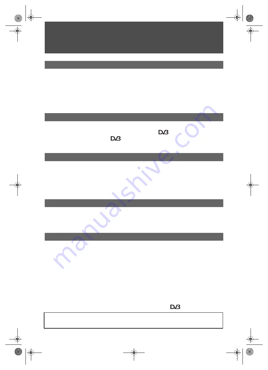 Sony BRAVIA 4-168-148-E5(1) Скачать руководство пользователя страница 3