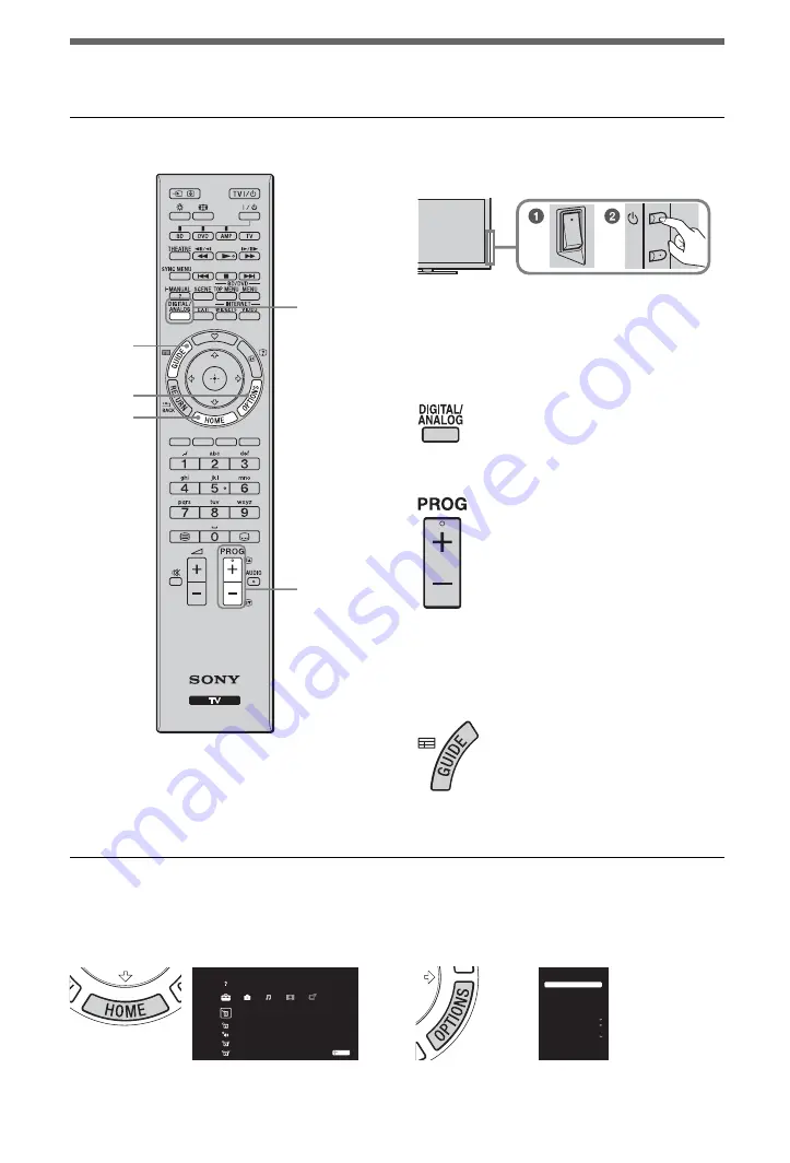 Sony BRAVIA 4-180-179-11(1) Operating Instructions Manual Download Page 8