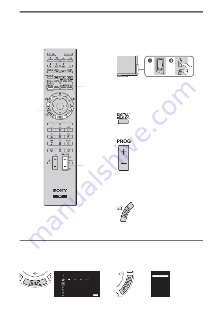 Sony BRAVIA 4-187-903-11(1) Operating Instructions Manual Download Page 8