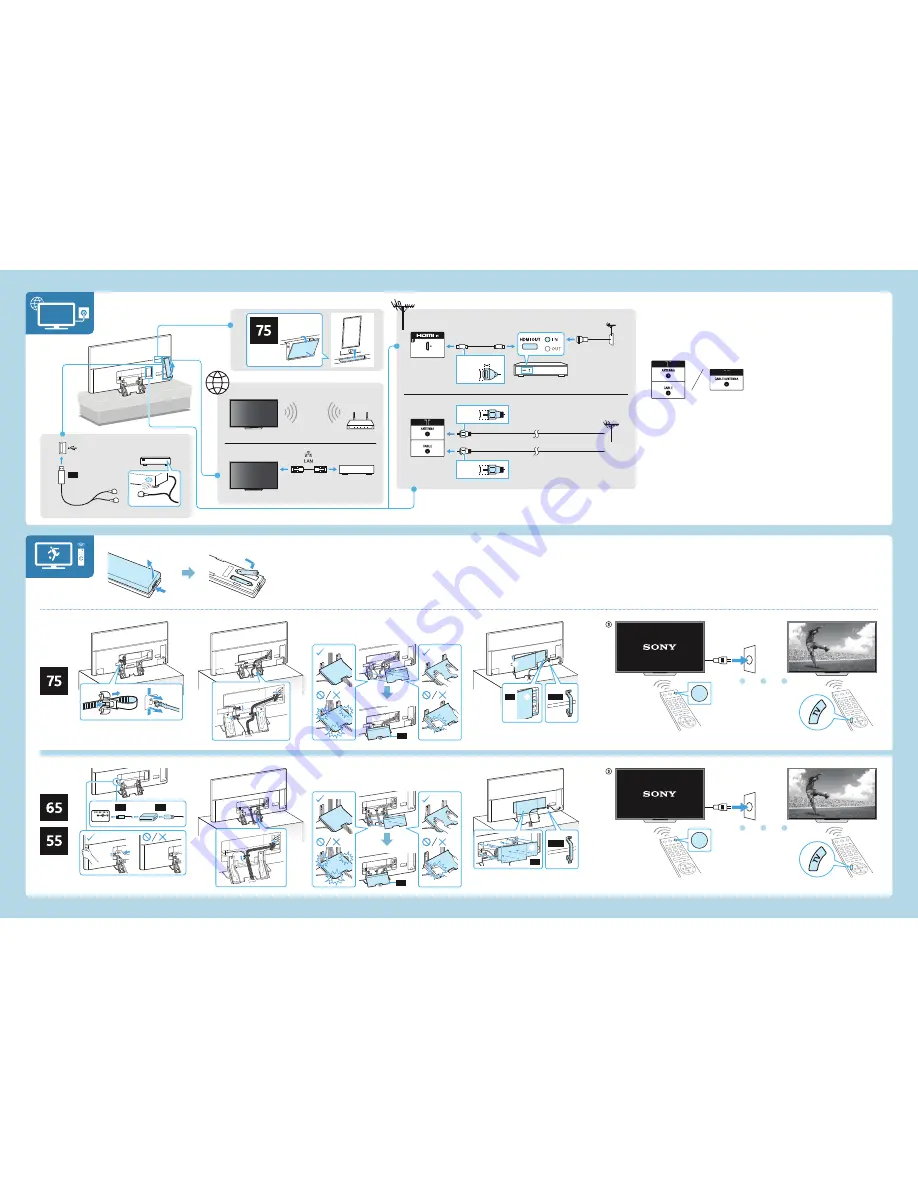 Sony Bravia  55X850D Reference Manual Download Page 29