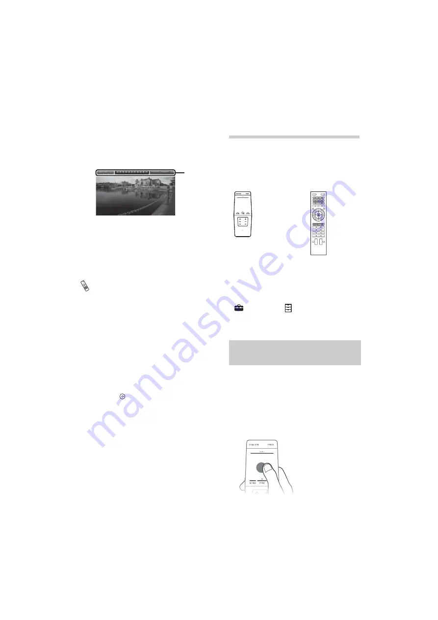 Sony Bravia 55X900B Operating Instructions Manual Download Page 70